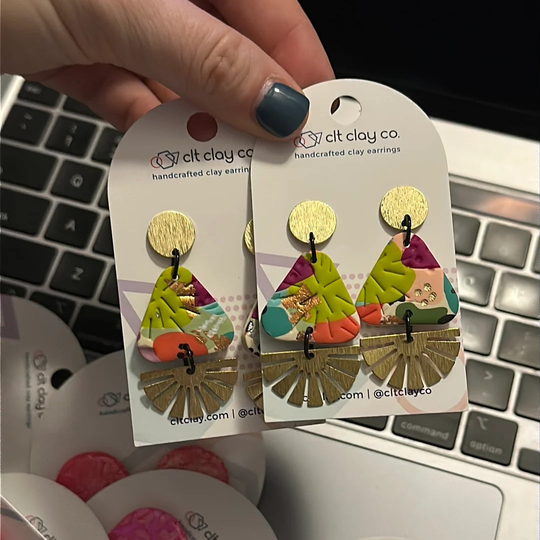 Splash Maggie Dangle Earrings The Catalyst Mercantile