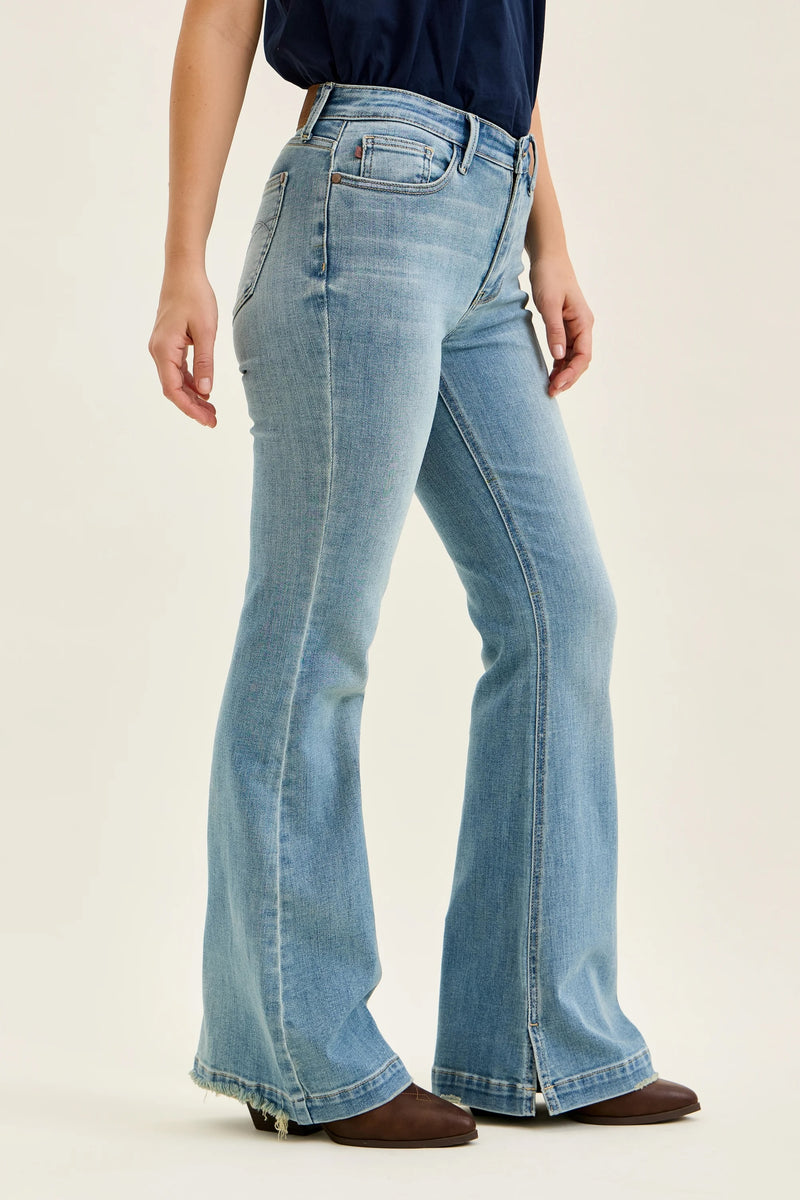 Willa Mid Rise Flare Denim - Short Inseam – The Catalyst Mercantile